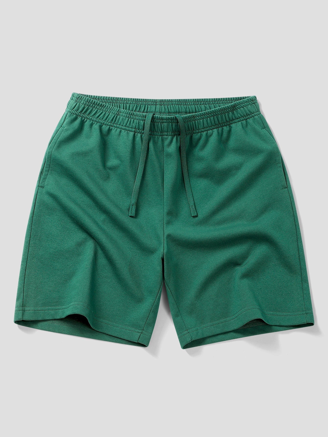 Relax Fit Contrast Cotton Polo & Cotton Drawstring 7" Shorts