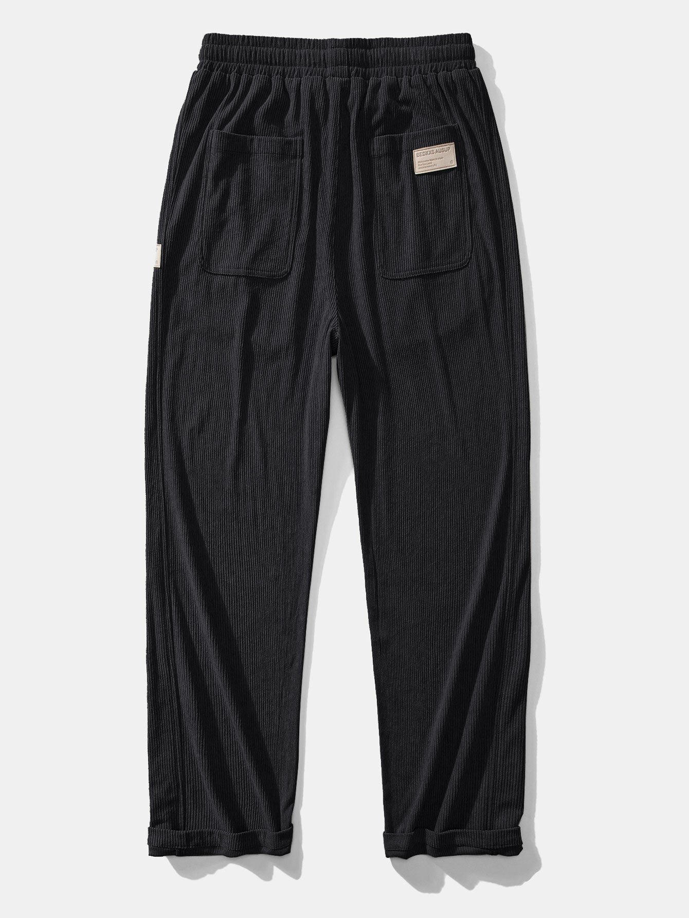 Quarter Zip Corduroy Raglan Sleeve Sweatshirt & Straight Leg Corduroy Pants