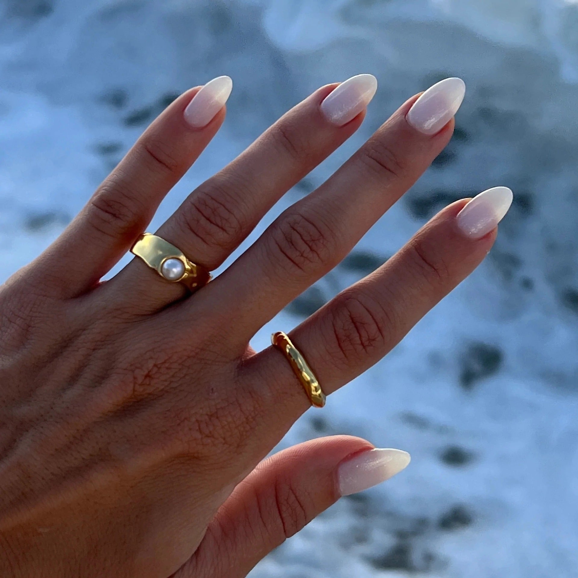 Lava Pearl Ring (Bundle)