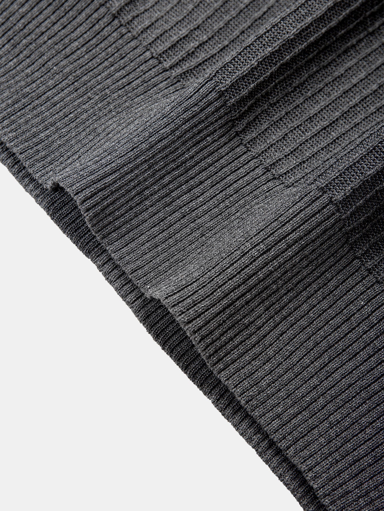 Contrast Trim Knit Polo Shirt & Slim Fit Tapered Trousers