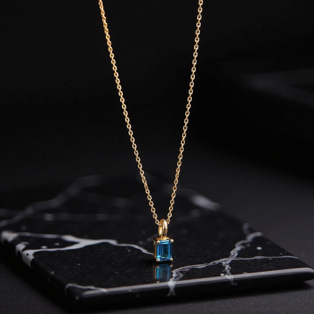 Multi-Color Birthstone Necklace