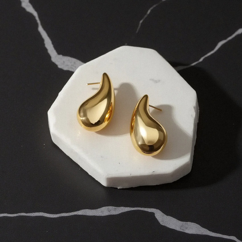 Dew-Drop Puffed Earrings (Bundle)