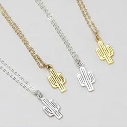 Desert Cactus Necklace