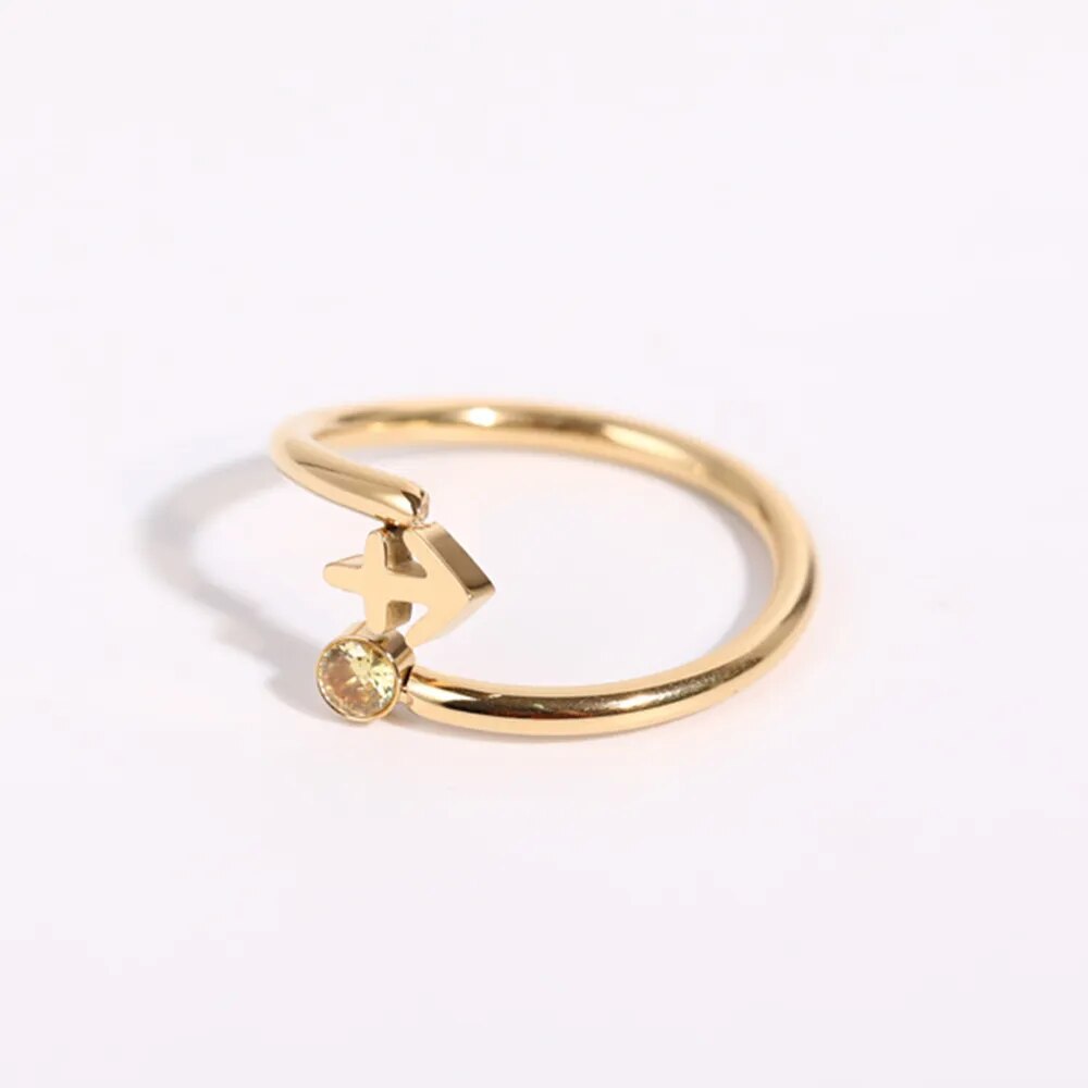 Zodiac Coiled Ring (Bundle)