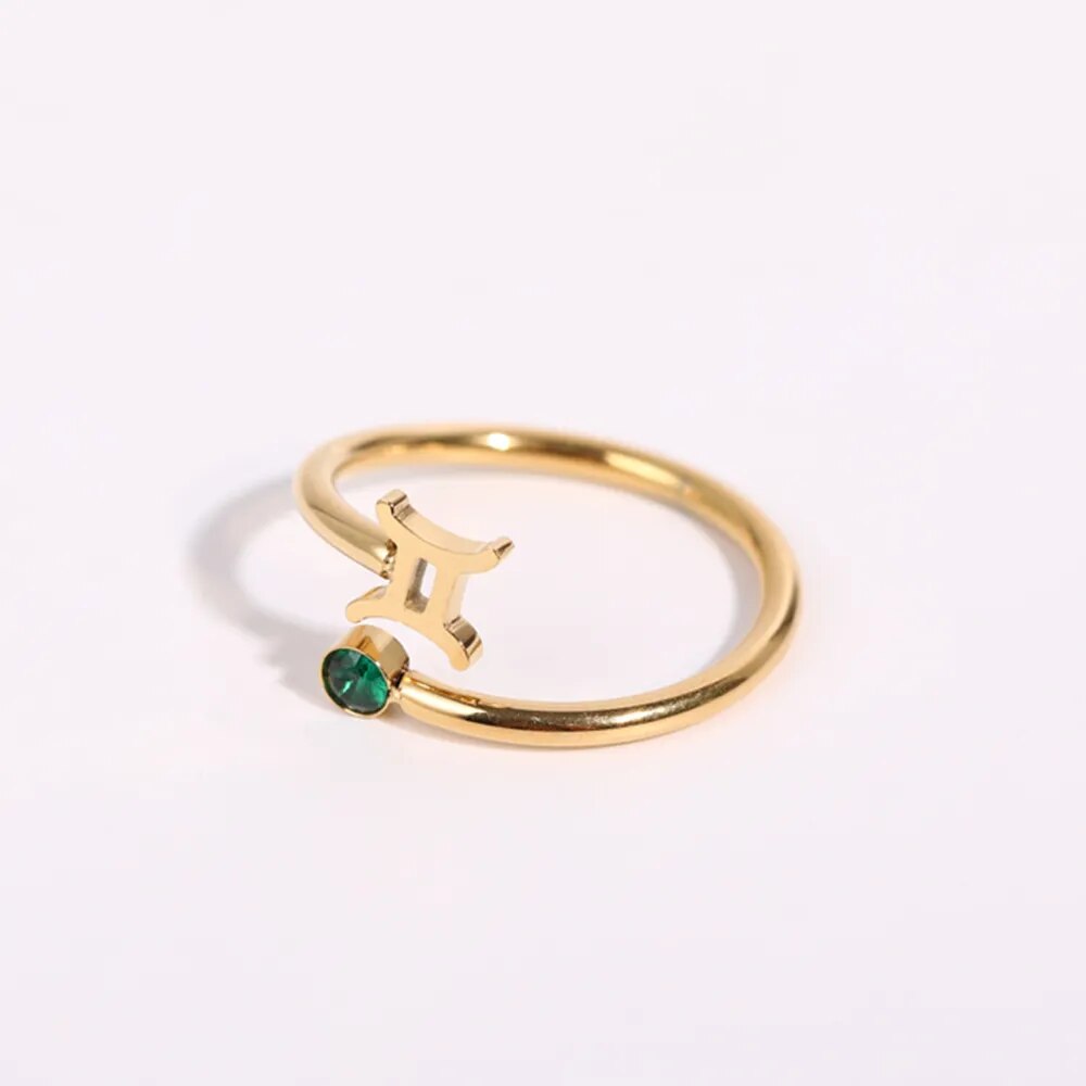 Zodiac Coiled Ring (Bundle)