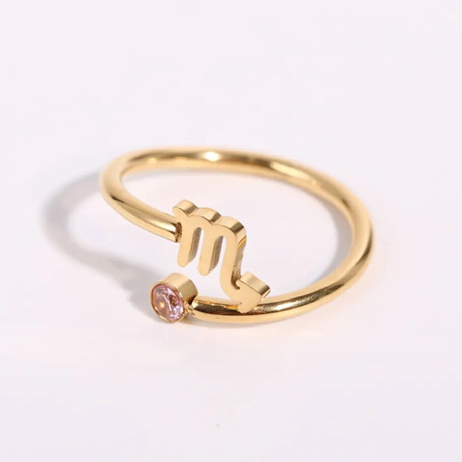 Zodiac Coiled Ring (Bundle)