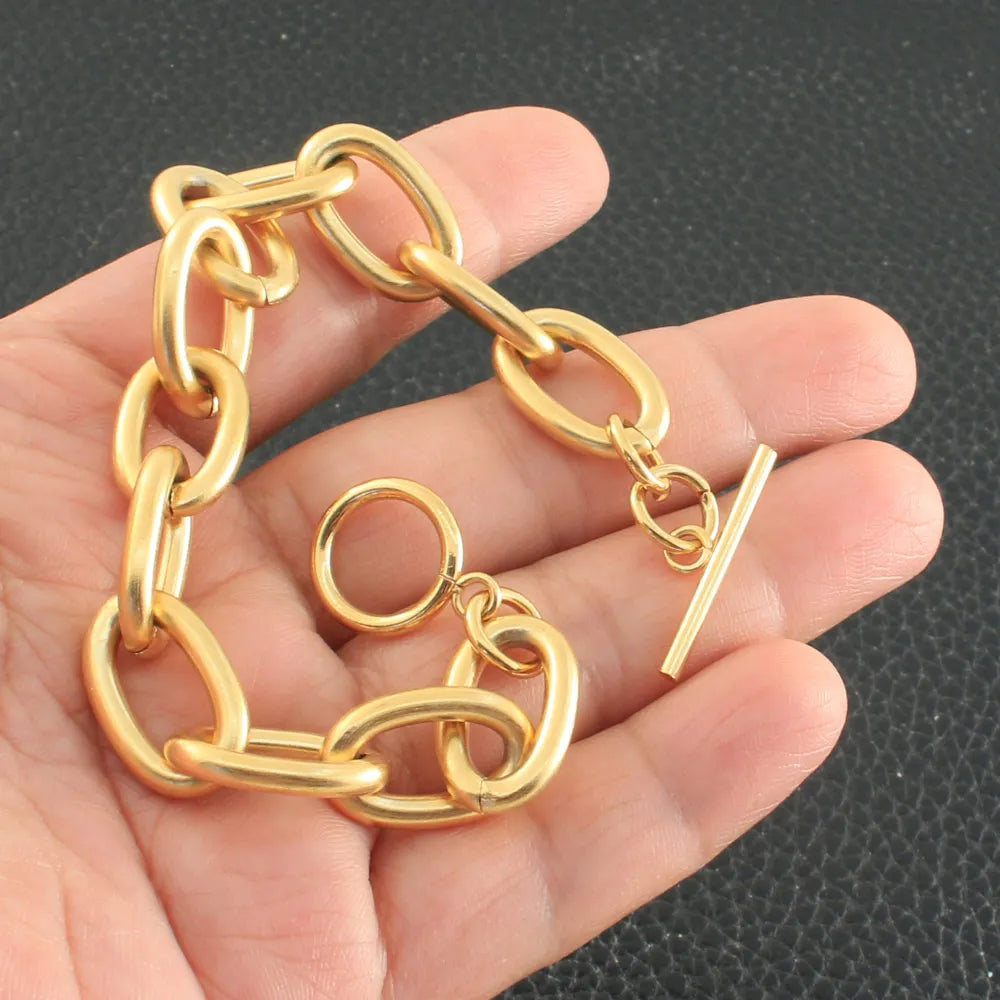 Oval Chain Bracelet
