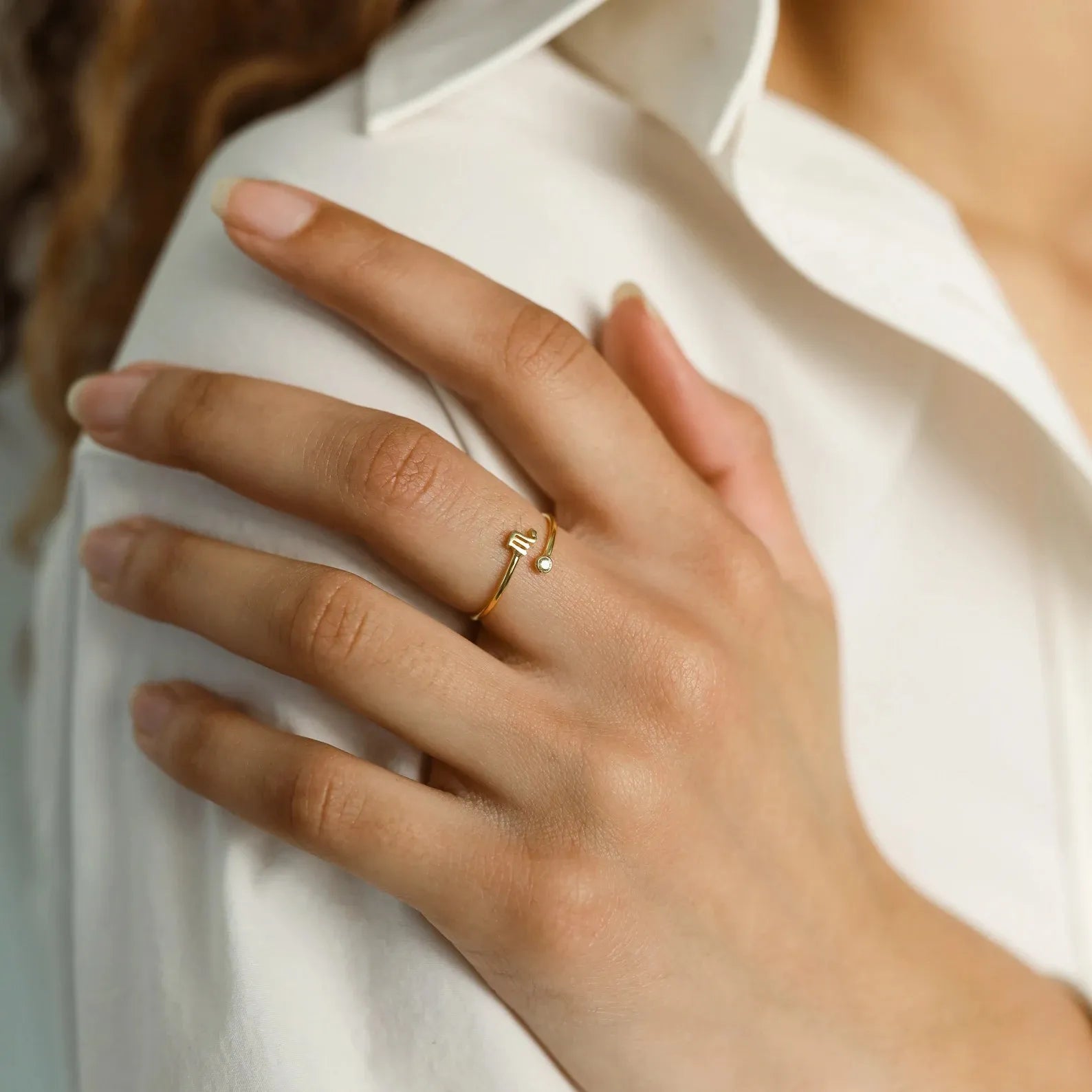 Zodiac Coiled Ring