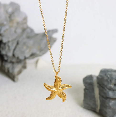 Tropical Starfish Necklace (Bundle)