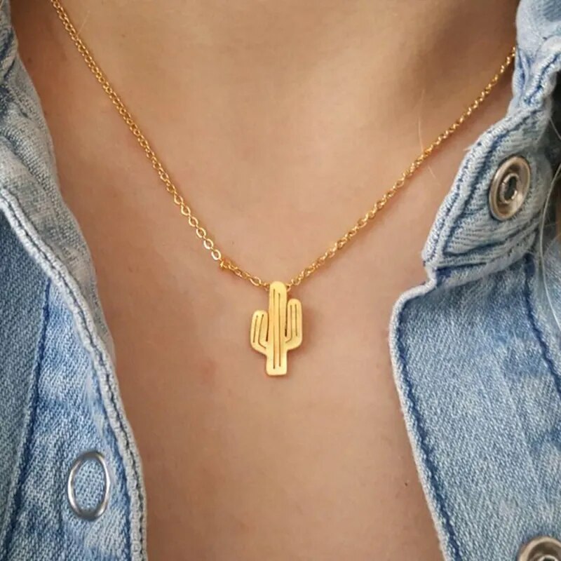 Desert Cactus Necklace (Bundle)