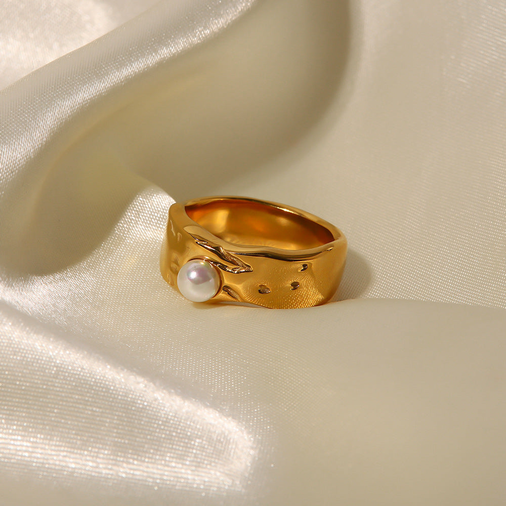Lava Pearl Ring (Bundle)