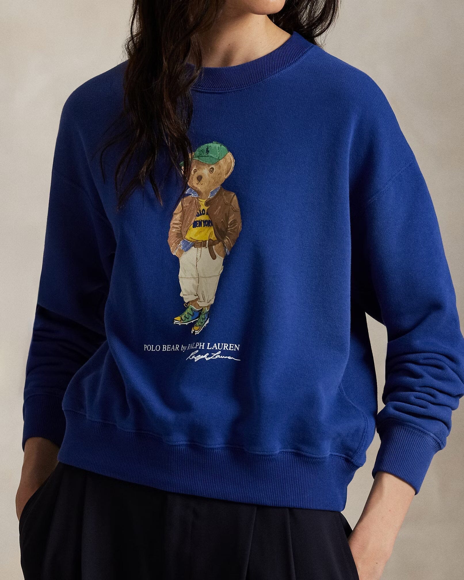 Ralph Lauren Polo Bear Lightweight Fleece Crewneck