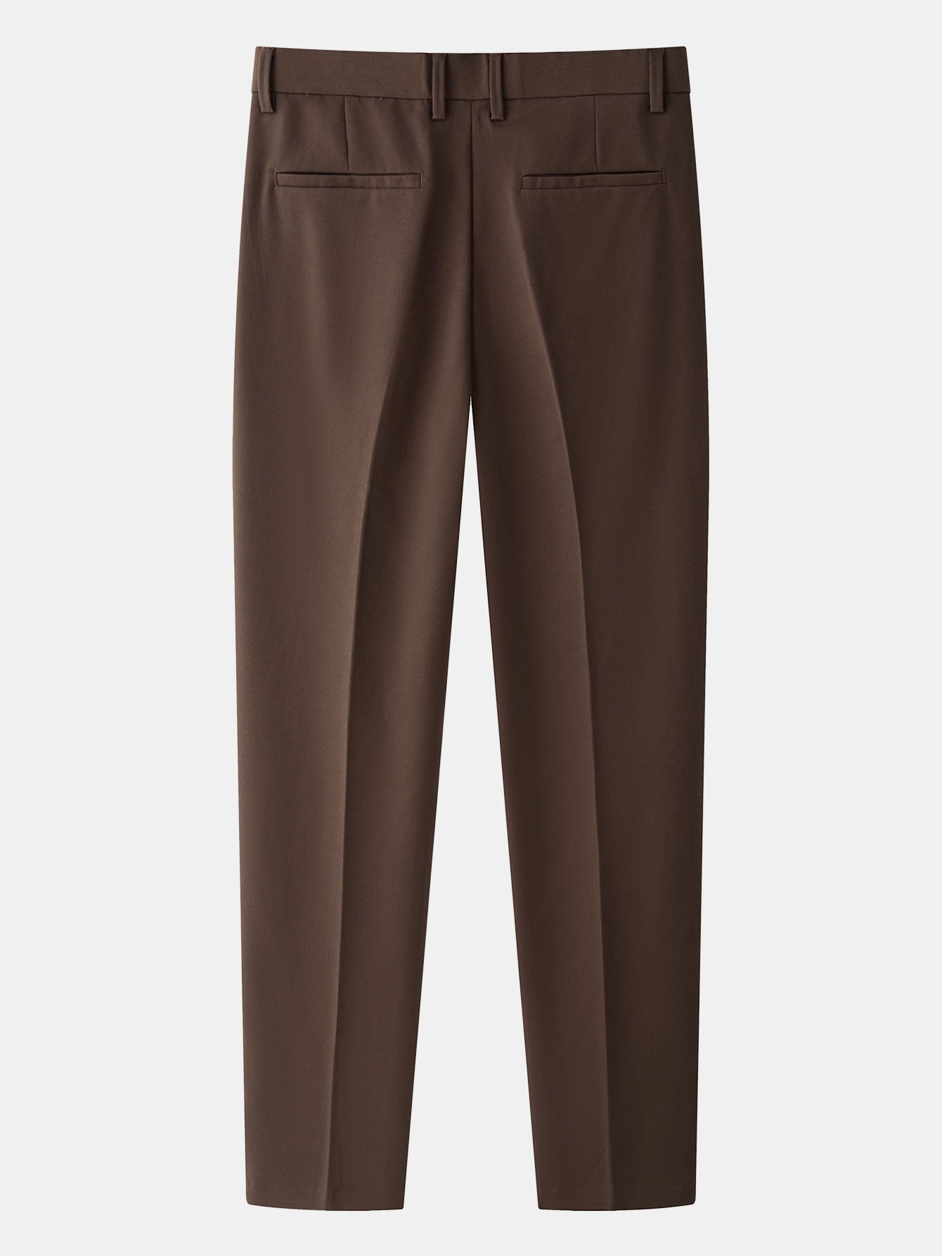 Waffle Stripe Johnny Collar Polo & Slim Fit Tapered Trousers