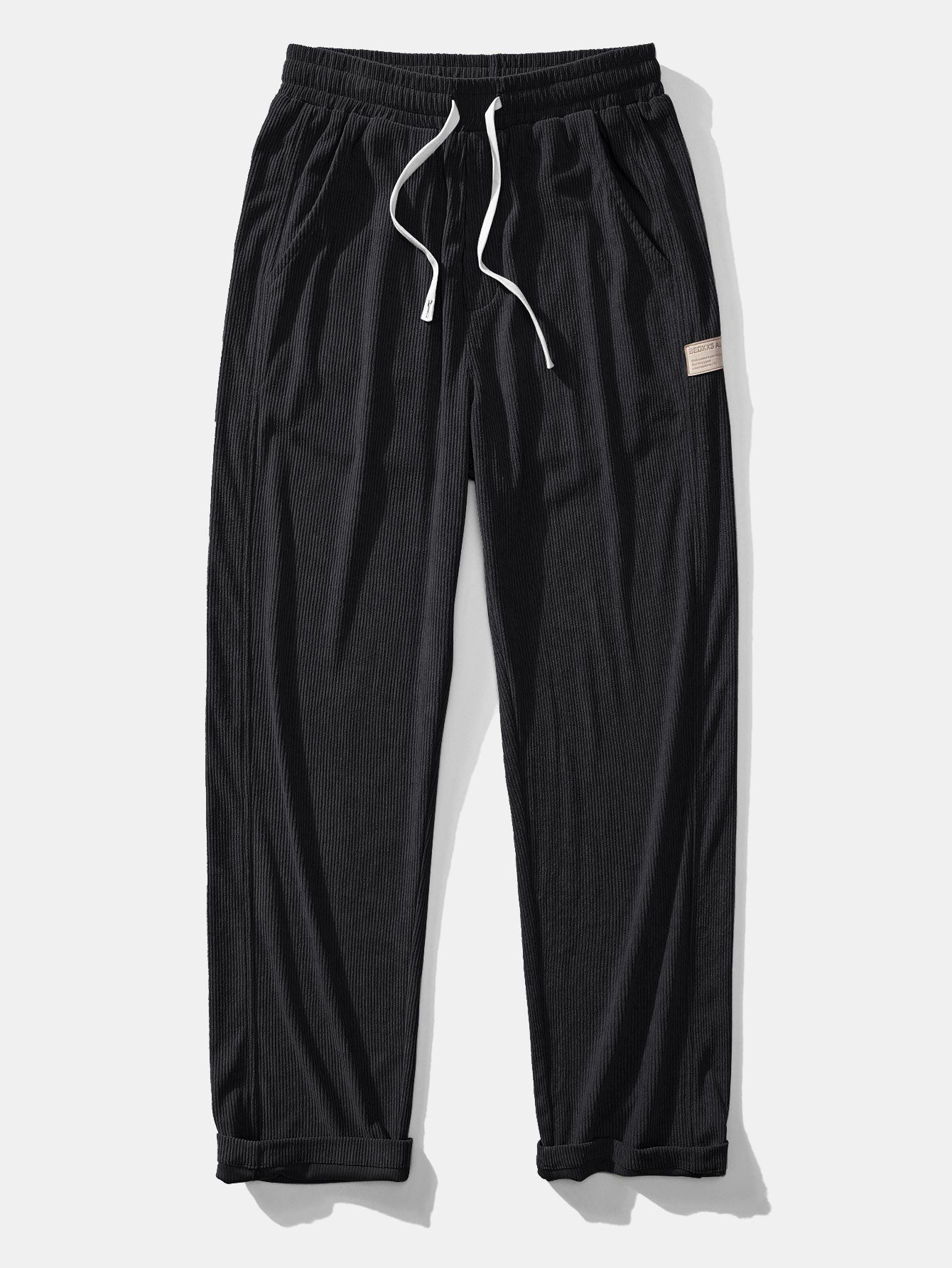 Quarter Zip Corduroy Raglan Sleeve Sweatshirt & Straight Leg Corduroy Pants