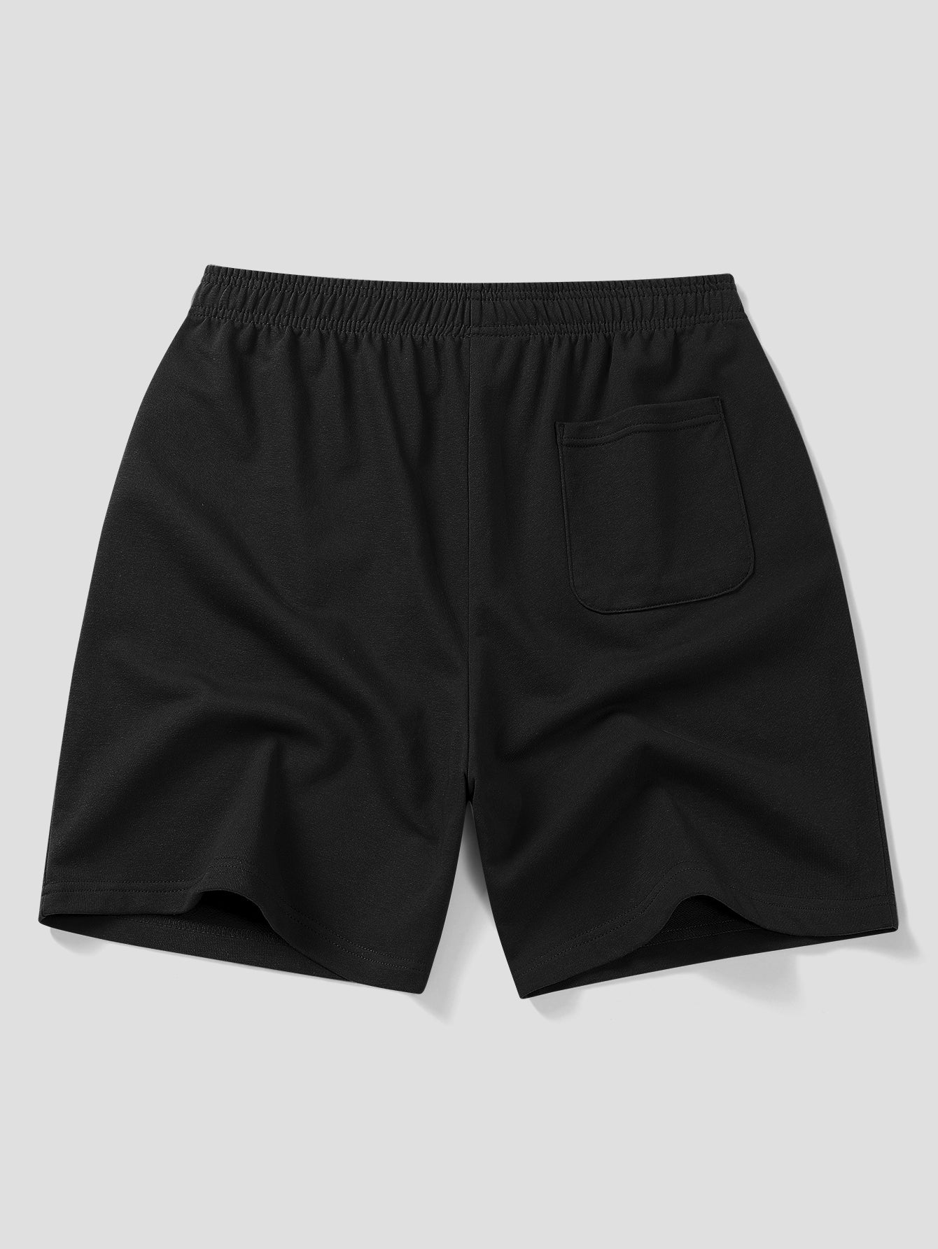 Relax Fit Contrast Collar Polo Shirt & Cotton Drawstring 7" Shorts