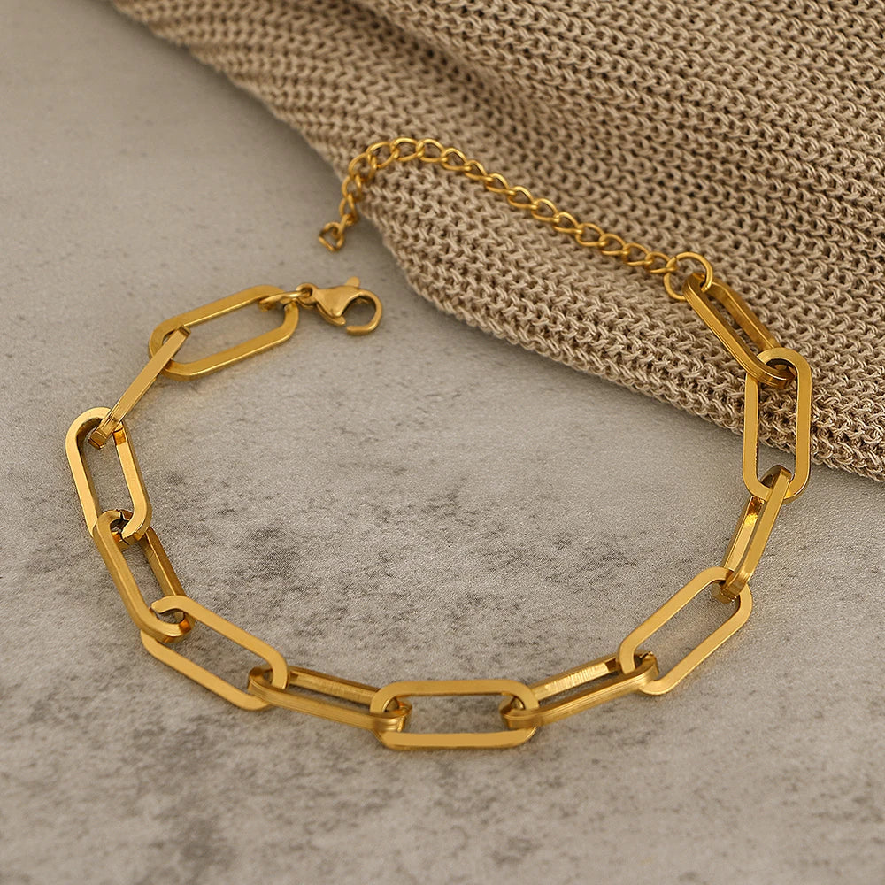 Ella Paperclip Bracelet (Bundle)