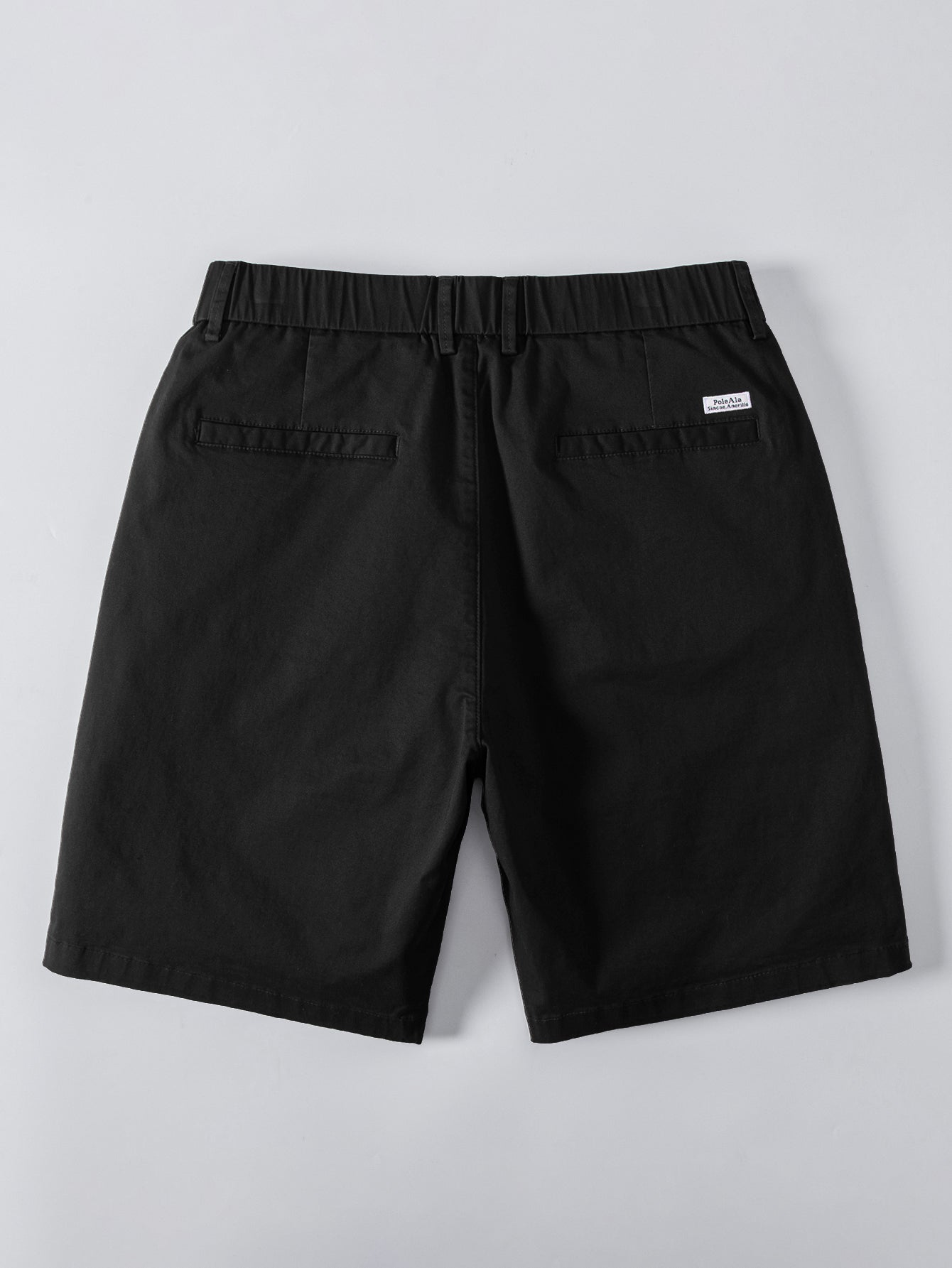 Stripe Waffle T-Shirt & Elastic Waist Chino Shorts