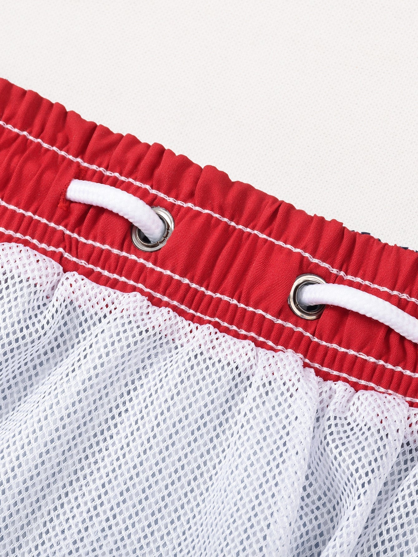 Ilha Sailing Print Button Up Shirt & Vertical Striped String Swims