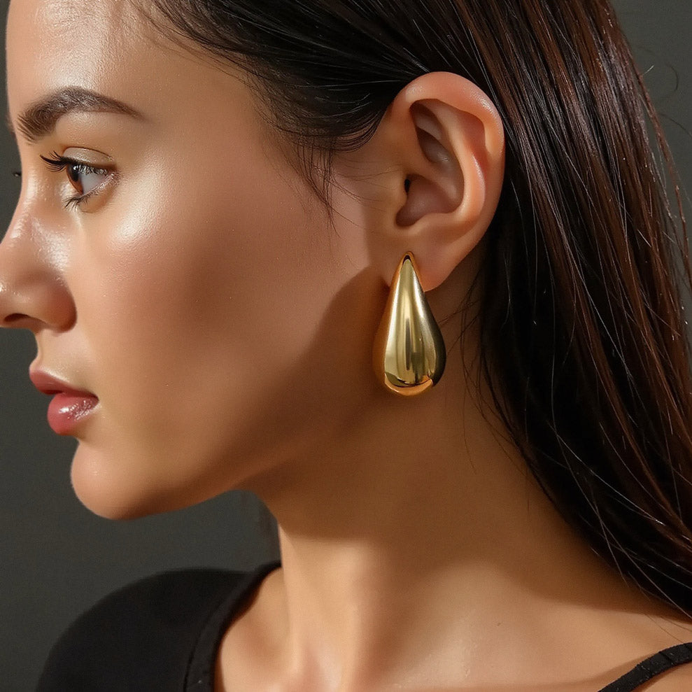Dew-Drop Puffed Earrings (Bundle)