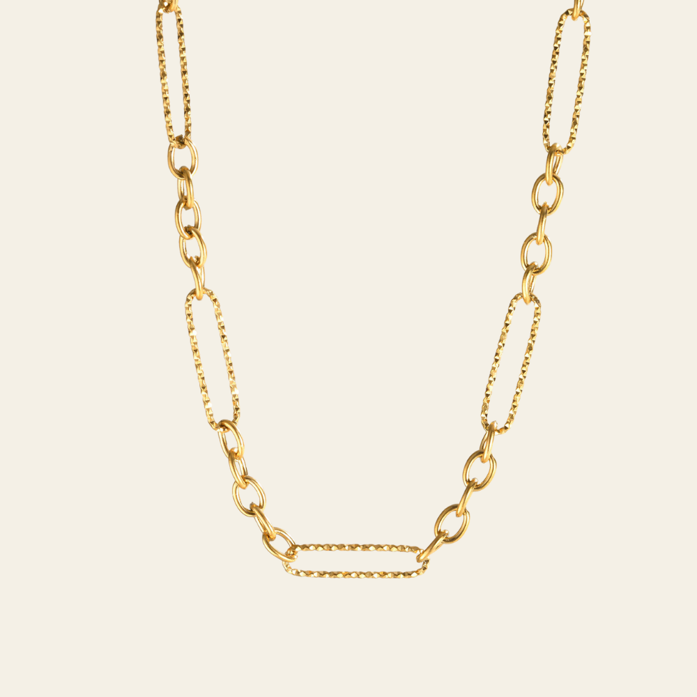 Figaro Paperclip Necklace