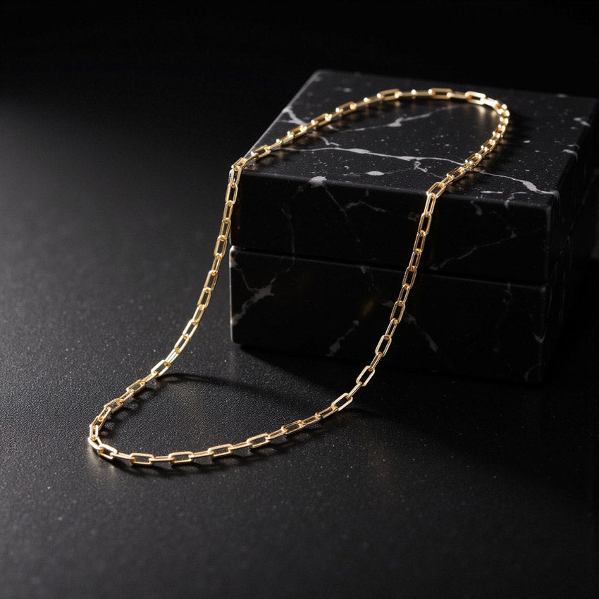 Elle-Paperclip Chain Necklace (Bundle)