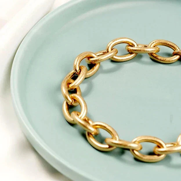 Oval Chain Bracelet