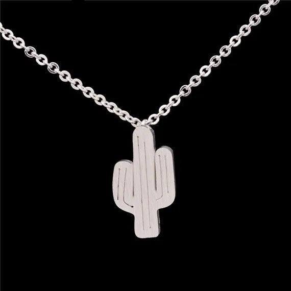 Desert Cactus Necklace