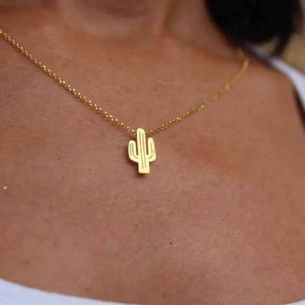 Desert Cactus Necklace (Bundle)