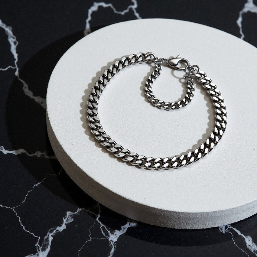 Miami Cuban Anklet