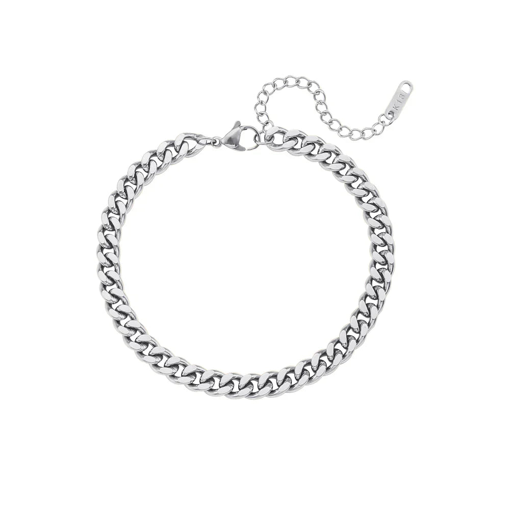 Miami Cuban Anklet