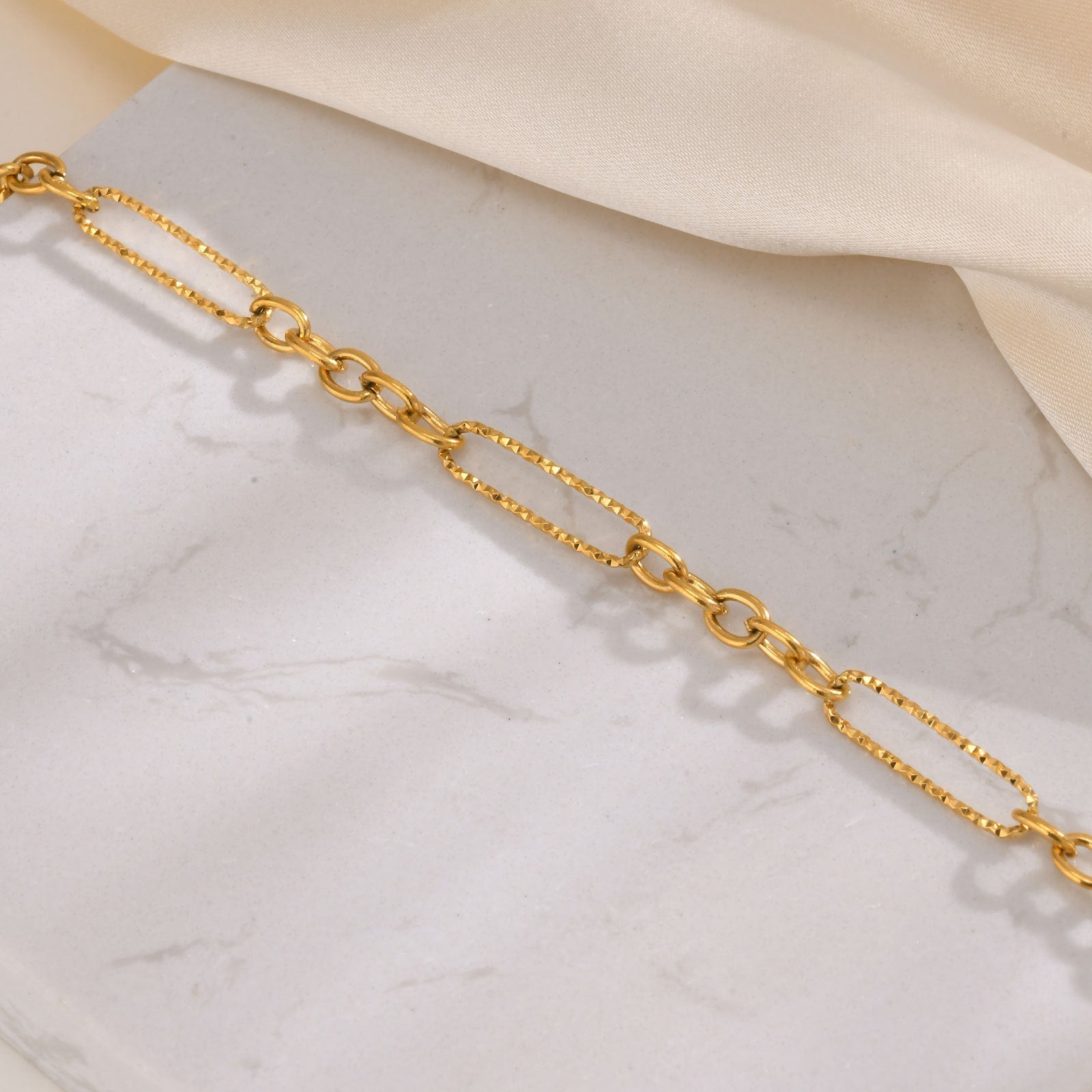 Figaro Paperclip Necklace