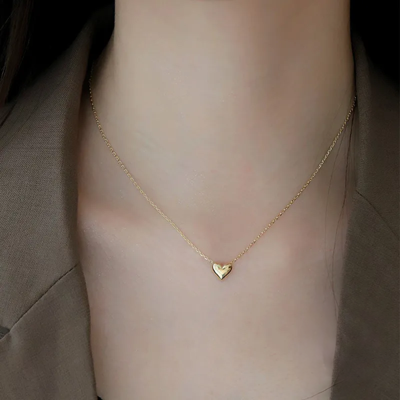 Puffed Heart Necklace (Bundle)