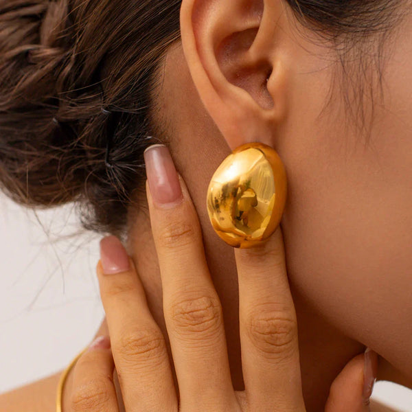 Puffed Raindrop Earrings (Bundle)