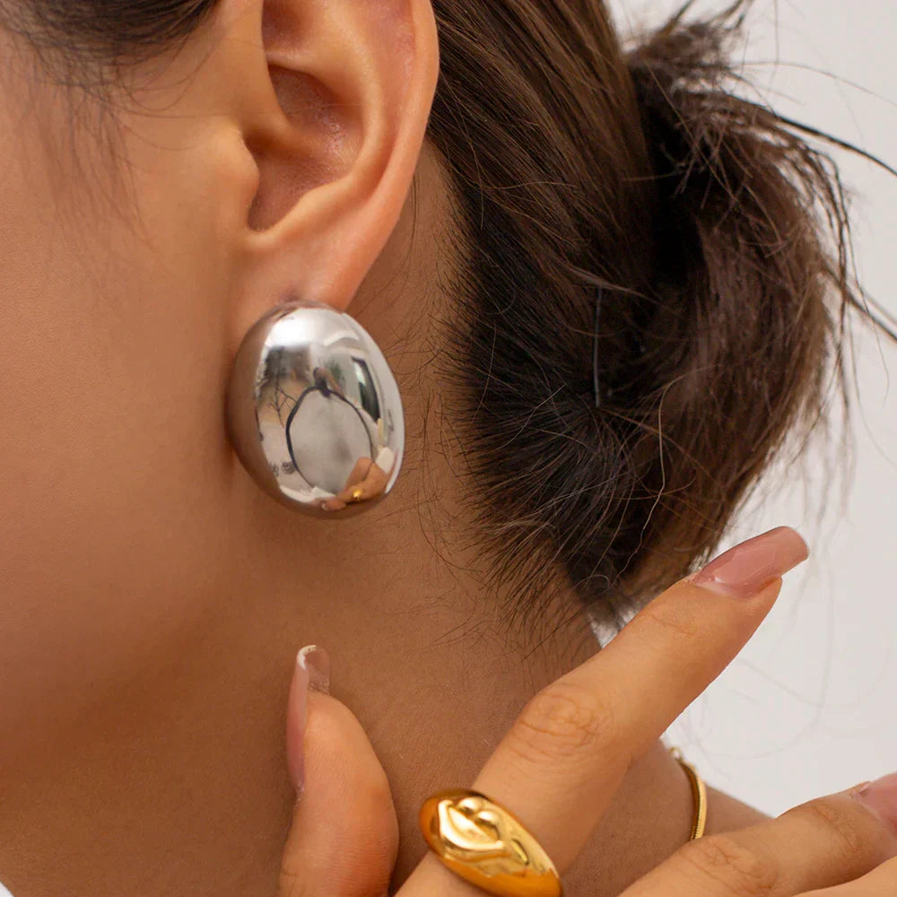 Puffed Raindrop Earrings (Bundle)