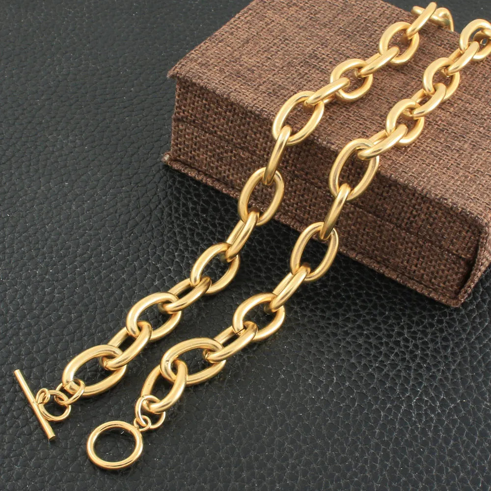 Oval Chain Bracelet (Bundle)