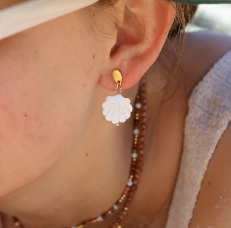 Seashell Charm Earrings (Bundle)