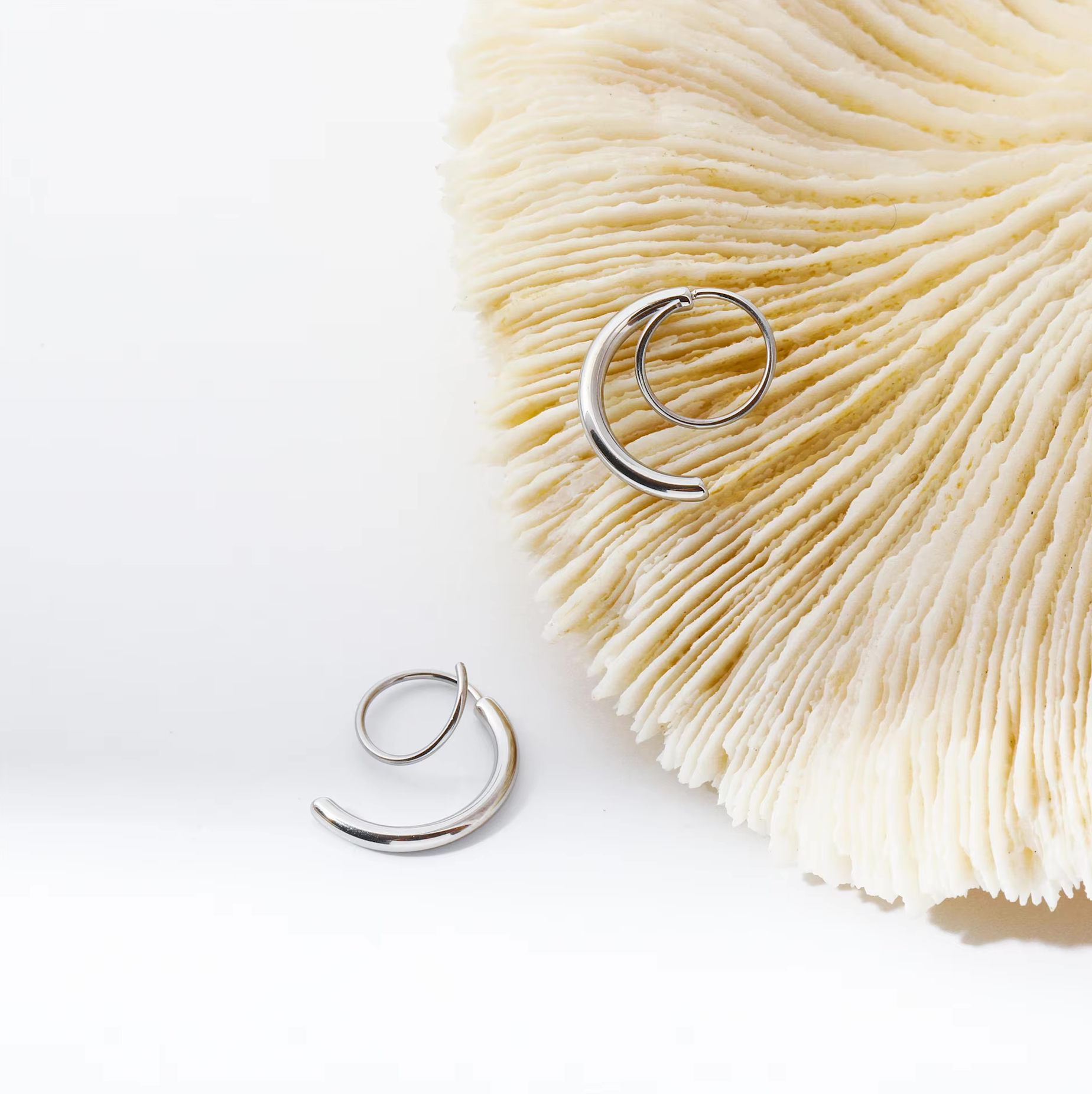 Coiled Threader Earrings