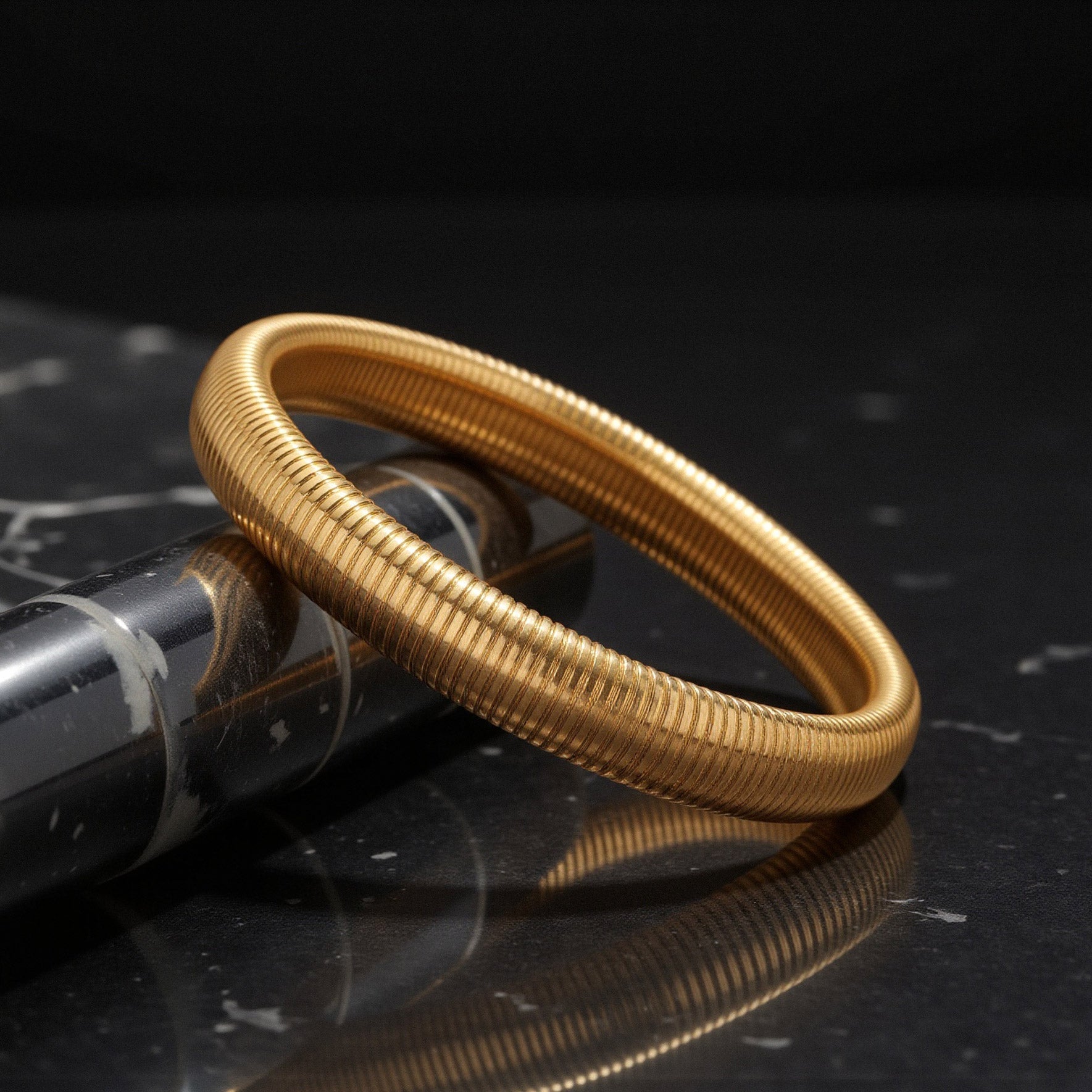 Coiled Bangle Bracelet (Bundle)