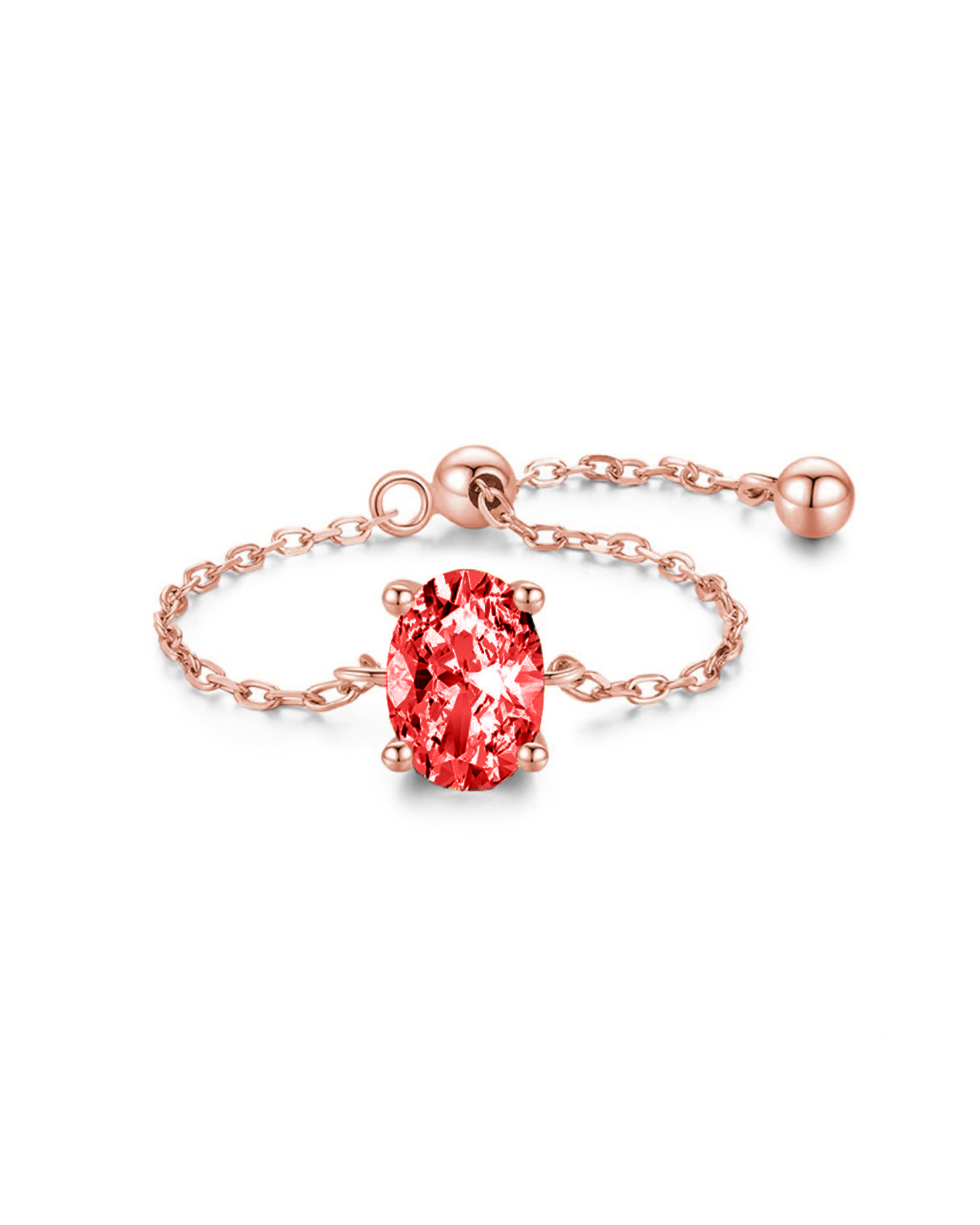 Solitaire Chain Ring (Bundle)