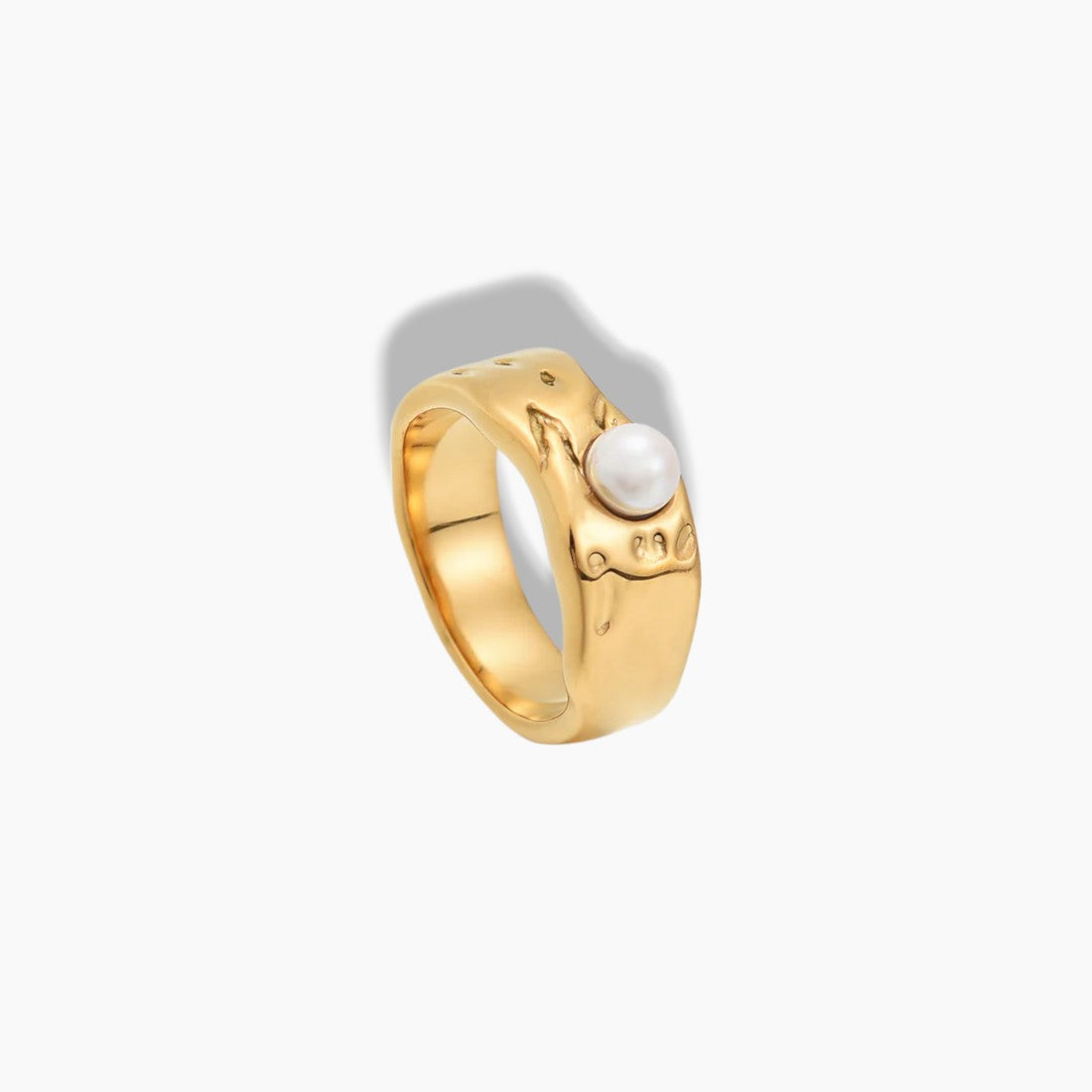 Lava Pearl Ring (Bundle)