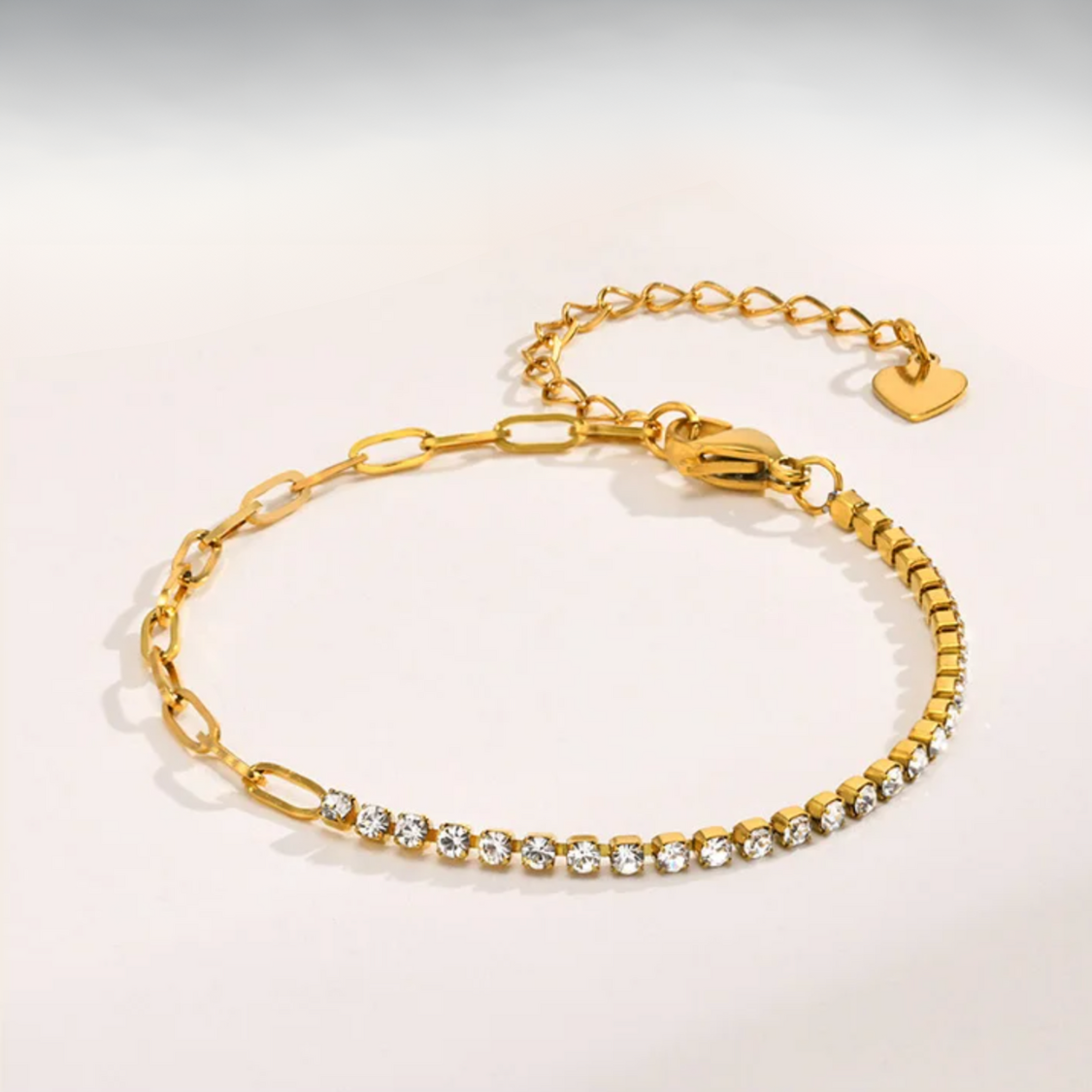 1/2 Tennis Chain Bracelet (Bundle)
